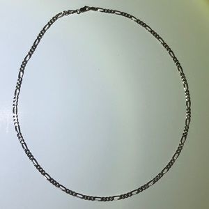 Sterling silver necklace.